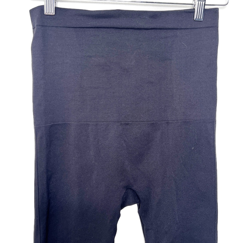 Spanx Look at Me Now Seamless Leggings Black High Waist Compression Womens M - Picture 3 of 8